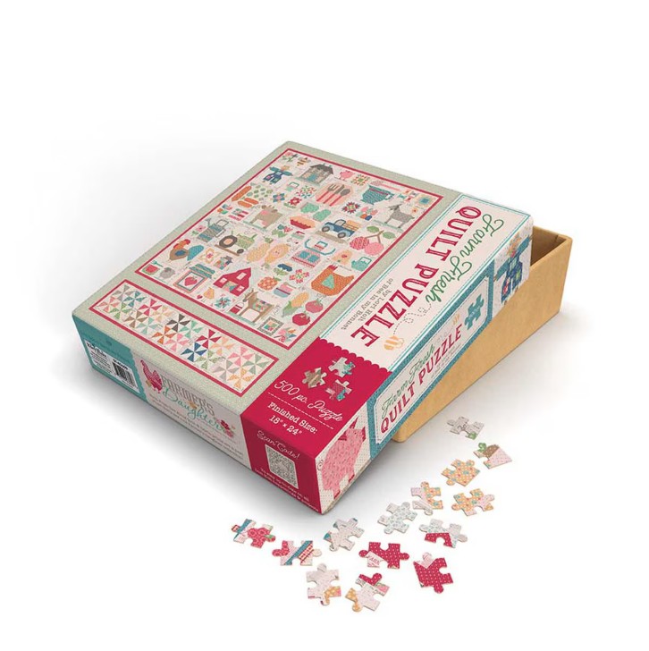 Farmer's Daughter Farm Fresh Quilt Puzzle by Lori Holt