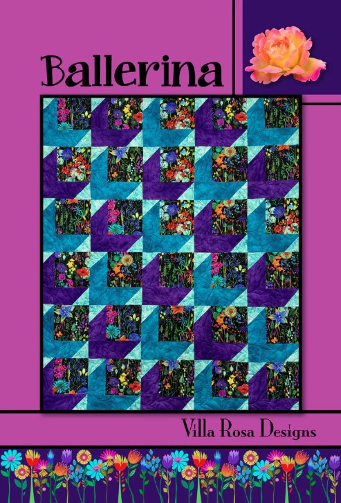 Ballerina Quilt Pattern from Villa Rosa Designs