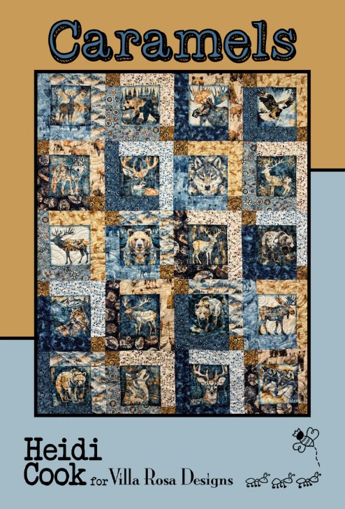 Caramels Quilt Pattern from Villa Rosa Designs