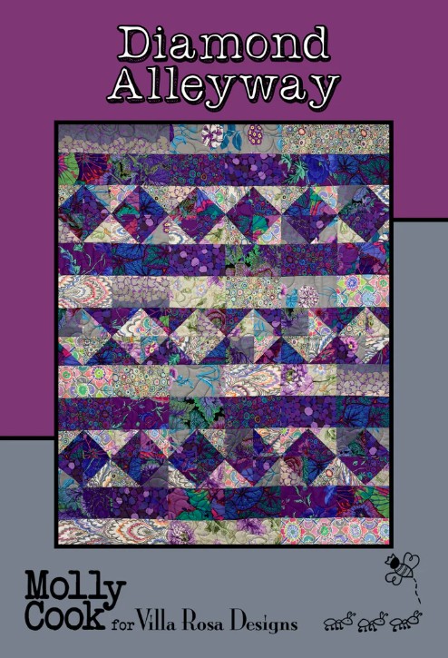 Diamond Alleyway Quilt Pattern from Villa Rosa Designs