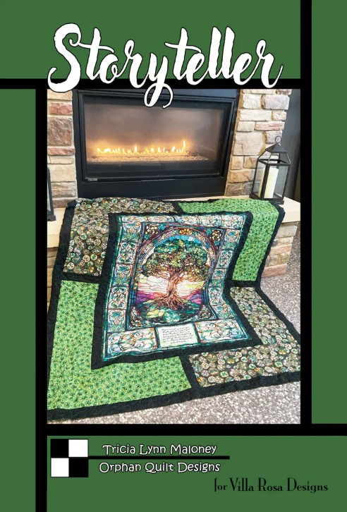 Storyteller Quilt Pattern by Orphan Quilts for Villa Rosa Designs