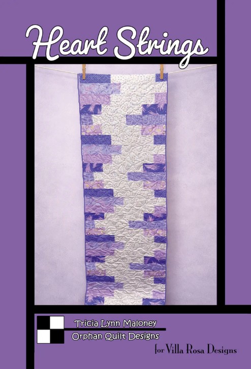 Heart Strings Quilt Pattern by Orphan Quilts for Villa Rosa Designs