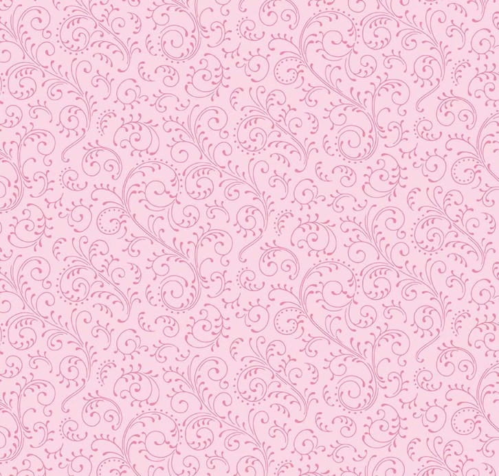 Hydrangeas in the Garden Scrolls Pink Pearl by Jennifer Bosworth for Riley Blake Designs