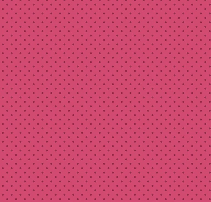 Hydrangeas in the Garden Polka Dots Raspberry Pearl by Jennifer Bosworth for Riley Blake Designs