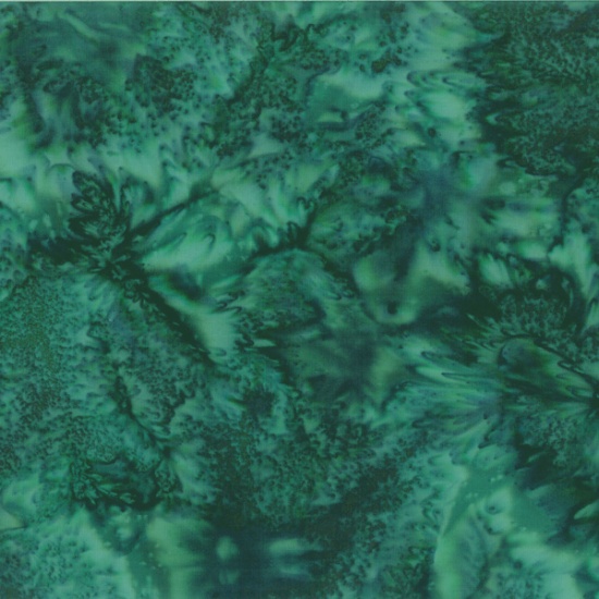 Bali Watercolors Batik Wideback Mallard from Hoffman Fabrics