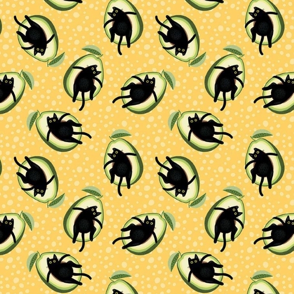 Furruit Cocktail Avocatos Mimosa by Leezaworks for Dear Stella