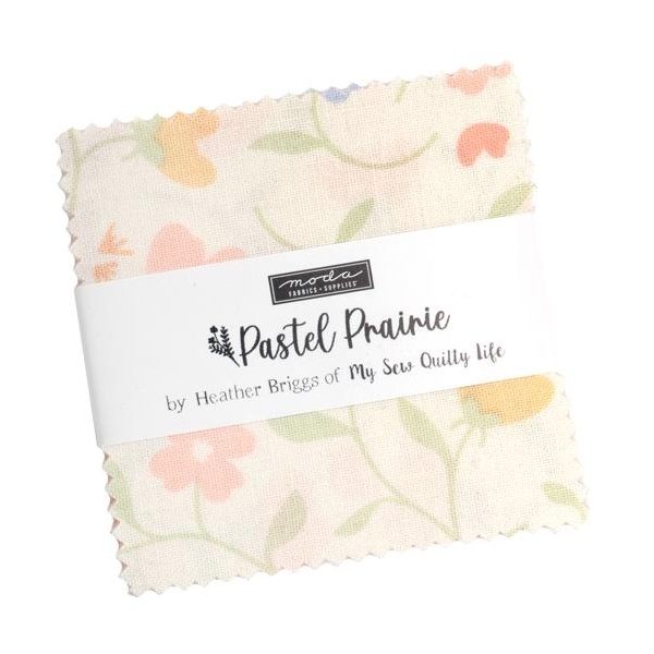 Pastel Prairie Mini Charm by My Sew Quilty Life for Moda Fabrics