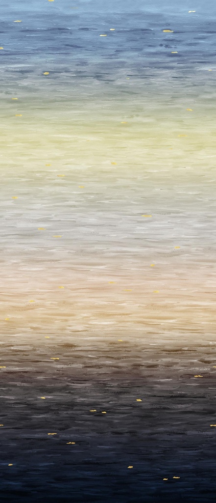 Go with the Flow 108" Watercolor Ombre Slate from Studio E