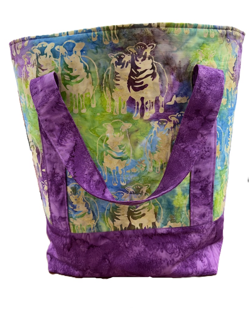 Celtic Sheep Batik Grocery Bag Kit