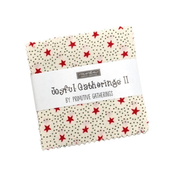 Joyful Gatherings II Mini Charm Pack by Primitive Gatherings for Moda Fabrics