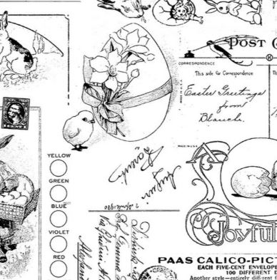 Easter Home Journal Quilt Backing Kit