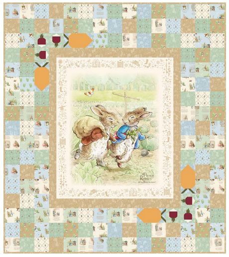 Peter's Garden Adventure Quilt Kit