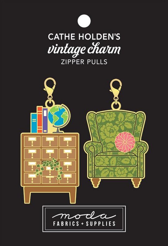 Furniture Zipper Pulls from Moda Fabrics