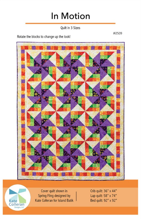 In Motion Quilt Pattern from Kate Colleran Designs