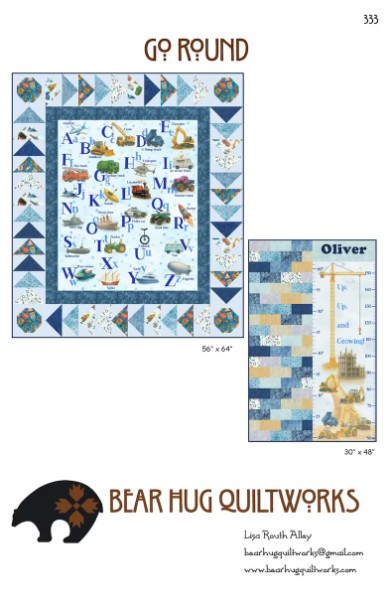 Go Round Quilt Pattern from Bear Hug Quiltworks