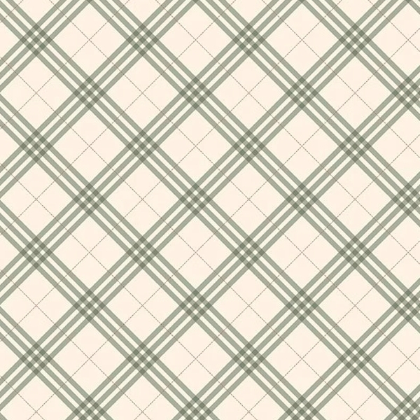 Coffee Time Plaid Cream from Riley Blake Designs