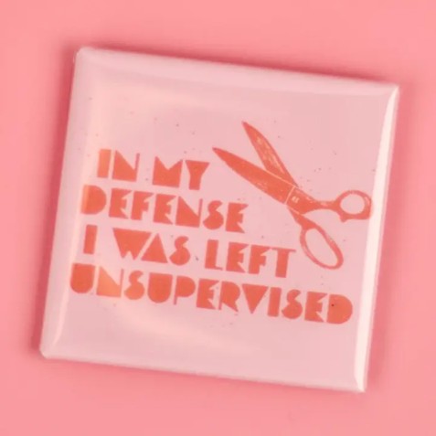 In My Defense Magnet from Kati Cupcake
