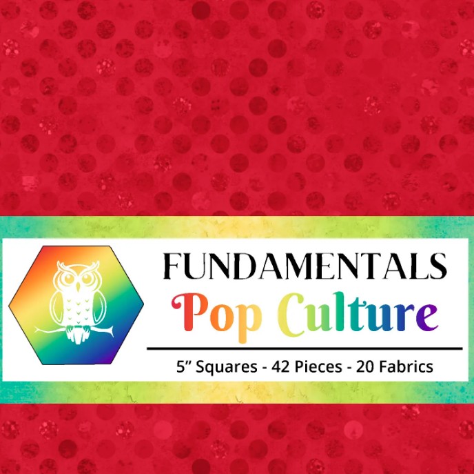 Fundamentals Pop Culture Stamp from White Owl Textiles