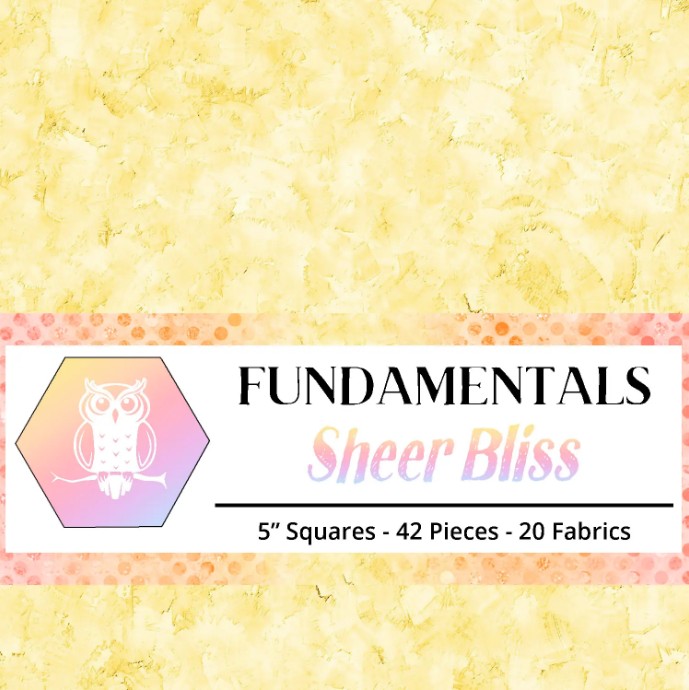 Fundamentals Sheer Bliss Stamp from White Owl Textiles