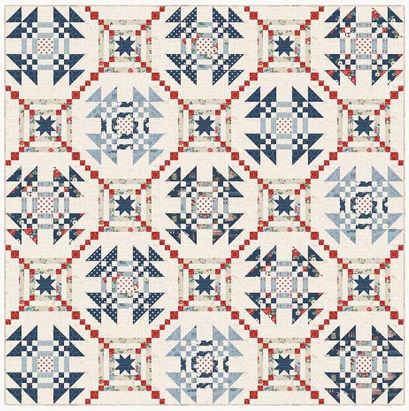 Patriot Dream Quilt by Riley Blake