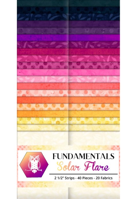 Fundamentals Solar Flare Strip Pack from White Owl Textiles