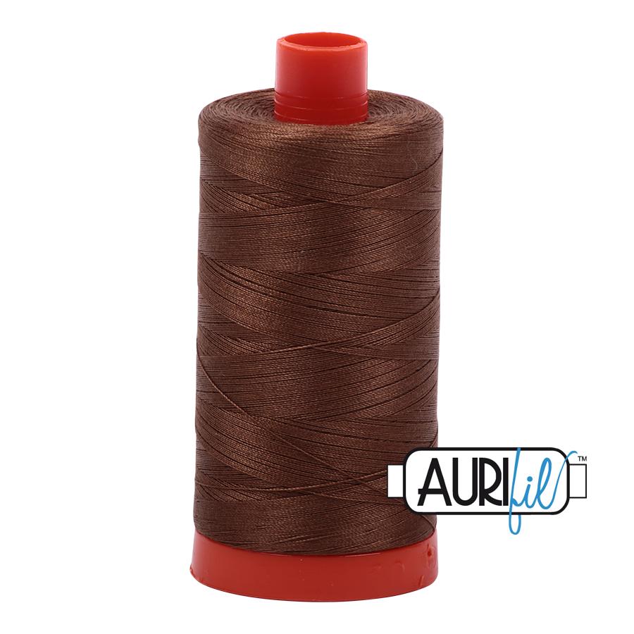 Aurifil 50 wt. Thread - Dark Antique Gold 2372