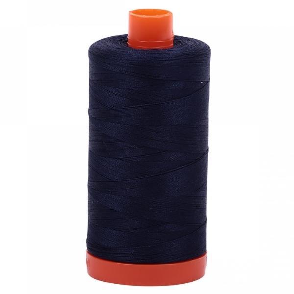 Aurifil 50 Wt. Thread - Very Dark Navy 2785