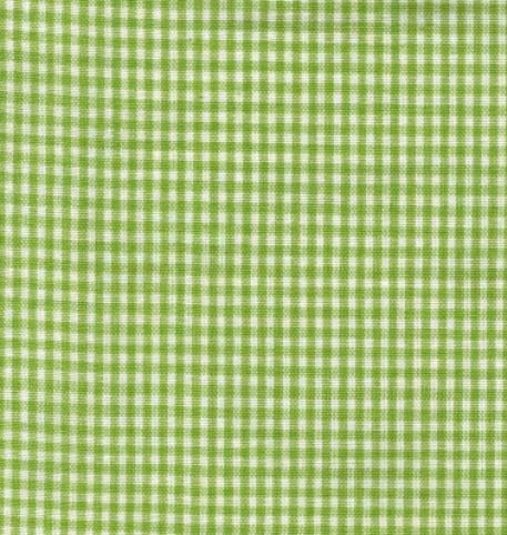 Tea Towel Mini Check Lime By Dunroven House