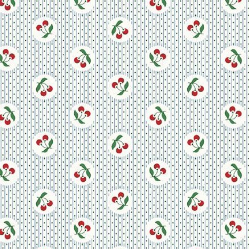 Aunt Grace Goes Bold Cherries Multi from Marcus Fabrics