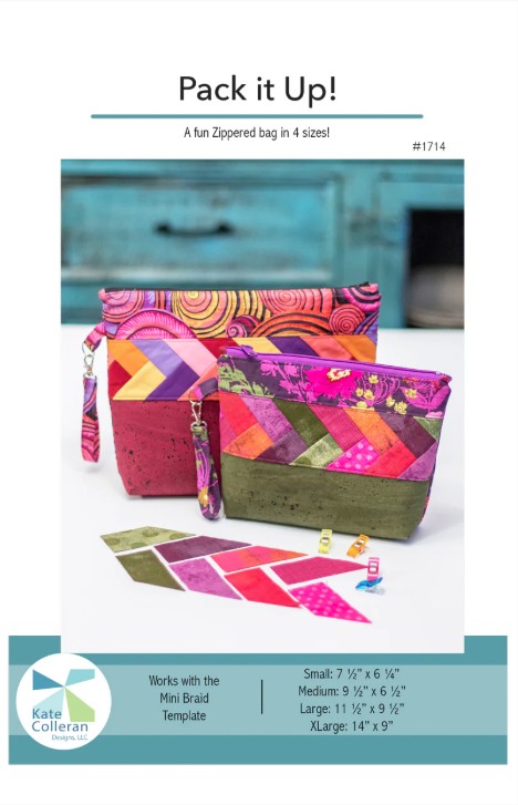 Pack It Up Bag Pattern from Kate Colleran Designs