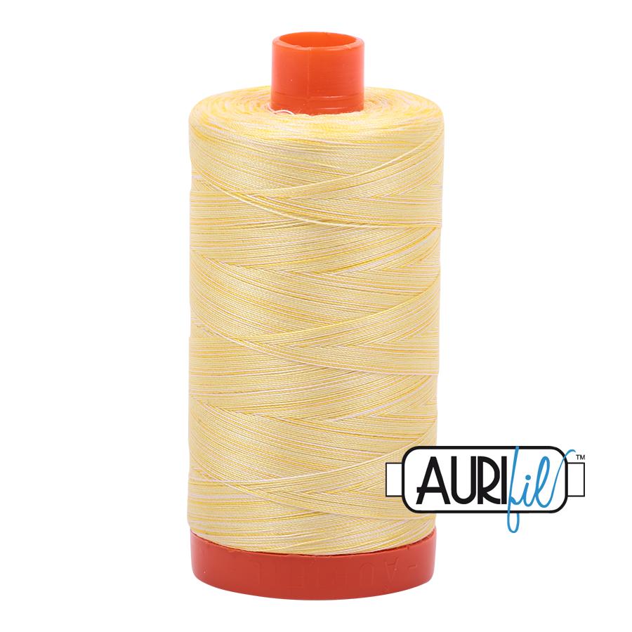 Aurifil 50 Wt. Thread - Lemon Ice Variegated 3910