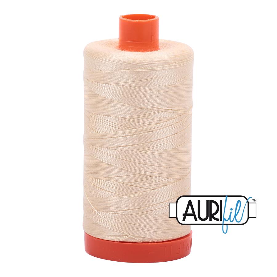 Aurifil 50 Wt. Thread - Butter 2123