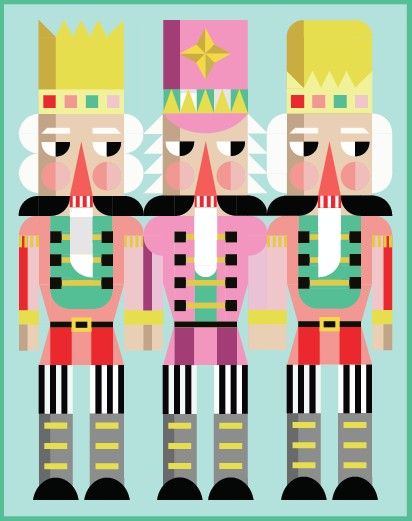 Son of a Nutcracker Quilt Pattern from Full Quilt Boogie