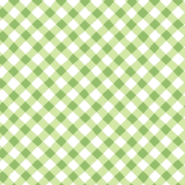 Sippin' On Sunshine Bias Gingham Green by Kimberbell for Maywood Studio
