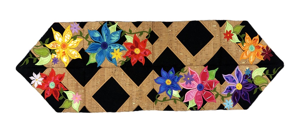 Garden Trellis Tablerunner Class