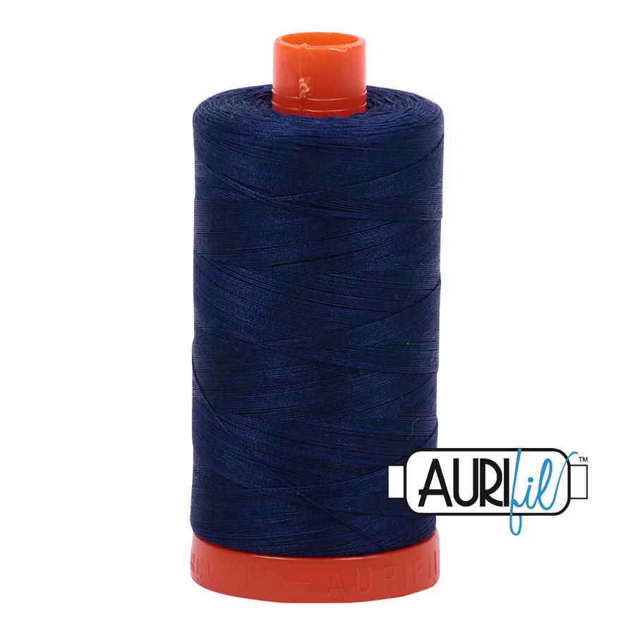 Aurifil 50 wt. Thread - Dark Navy 2784