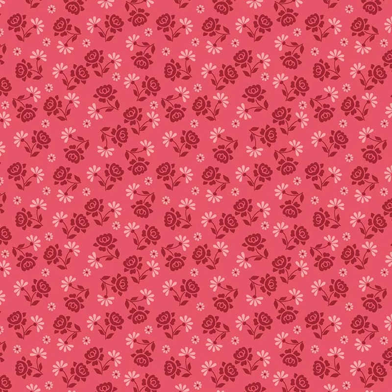 Berry & Sage Roses Tea Rose by Lori Holt for Riley Blake