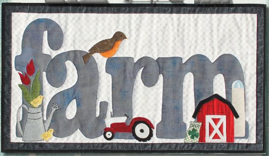 Spring on the Farm Wallhanging