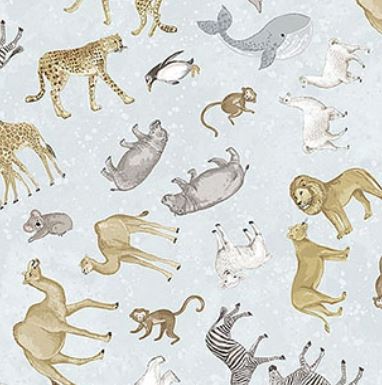 Noah's Ark Quilt Backing Kit