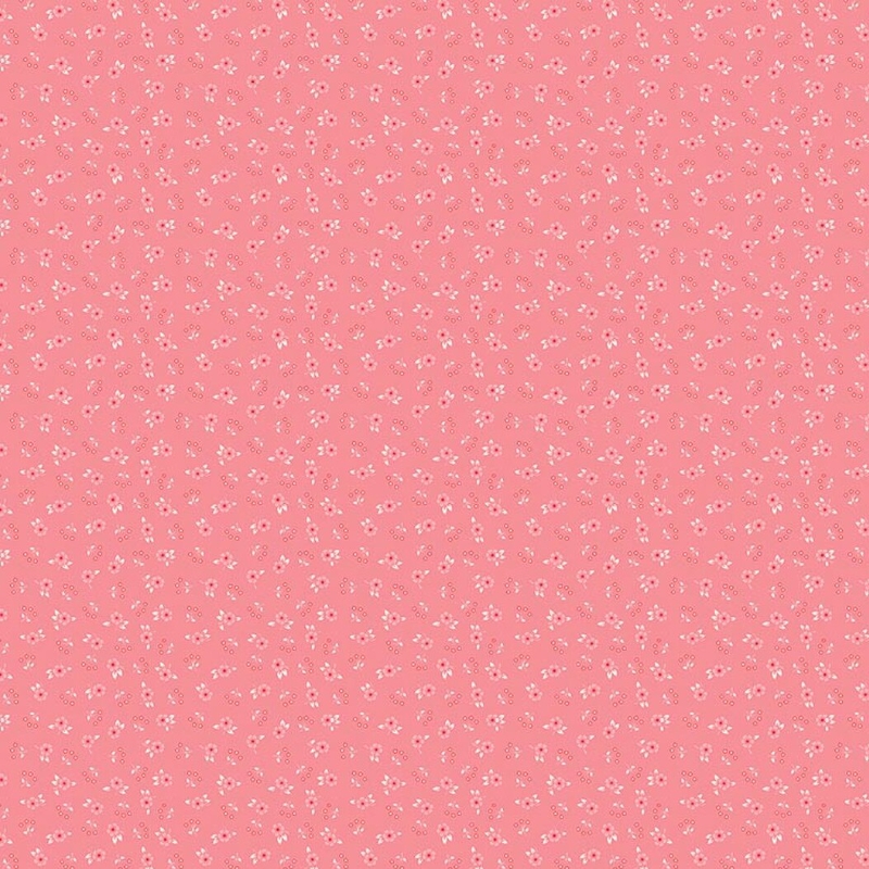 Peach Cobbler Meadow Pink from Riley Blake
