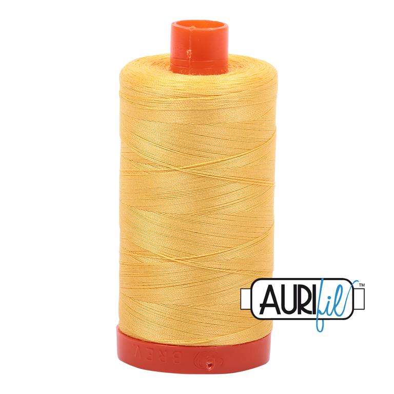 Aurifil 50 Wt. Thread -  Yellow 1135