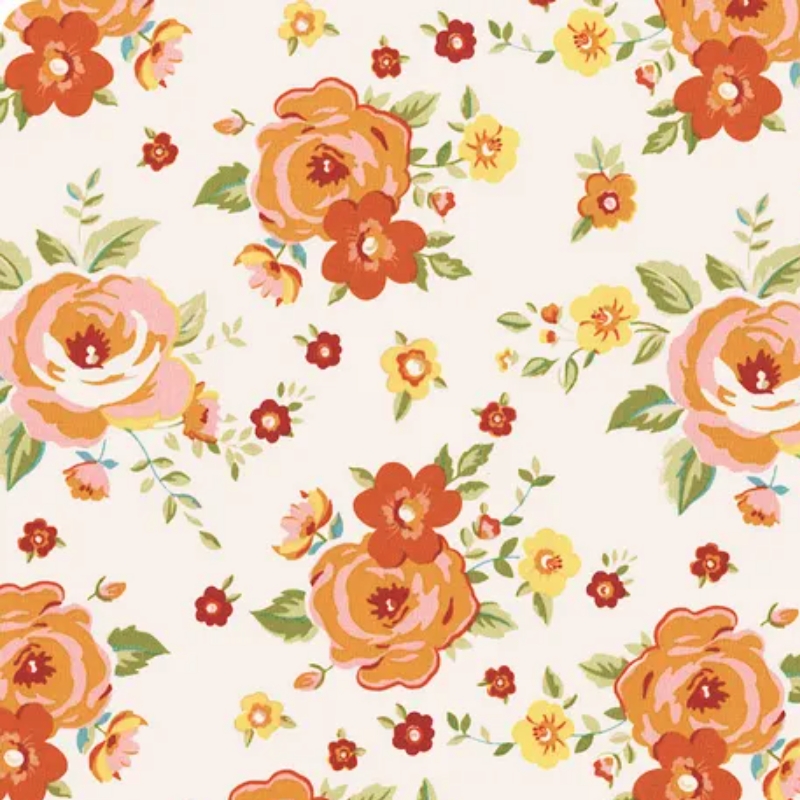 Peach Cobbler Heirloom Cream from Riley Blake