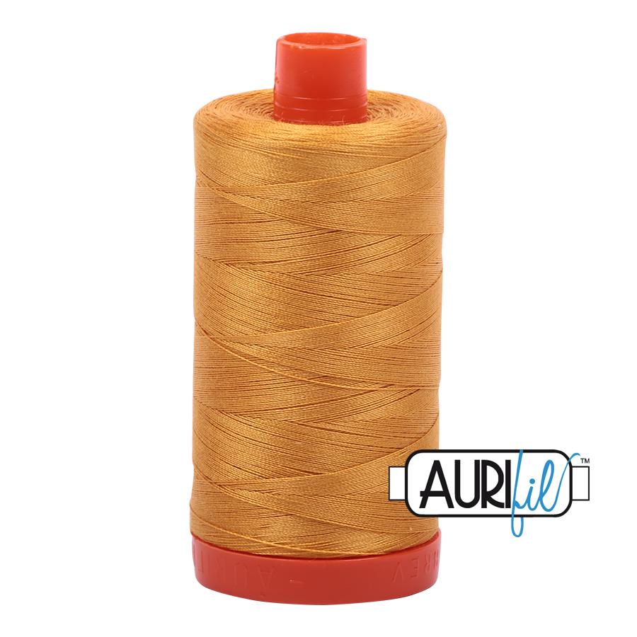 Aurifil 50 wt. Thread - Orange Mustard 2140