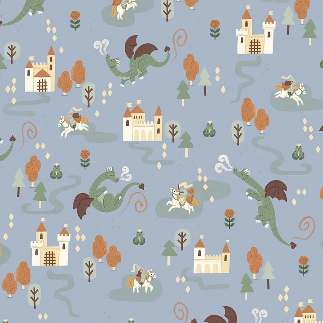 Faraway Kingdom Main Sky from Riley Blake