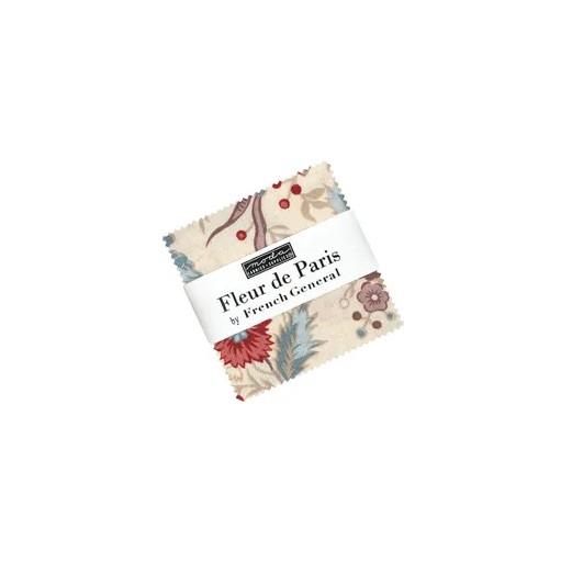 Fleur de Paris Mini Charm by French General from Moda