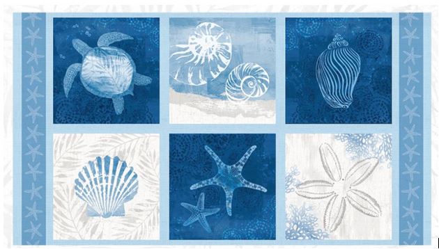 Take Me to The Sea Panel by PDR Studios for Lumin Fabrics
