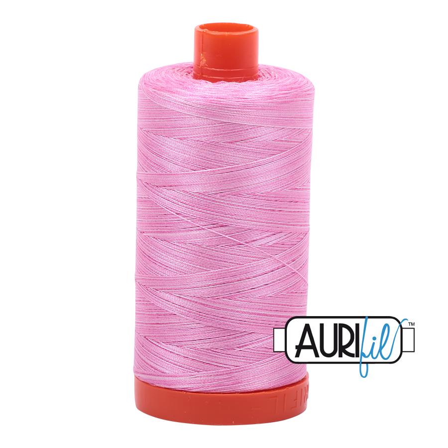 Aurifil 50 Wt. Thread - Bubblegrm Variegated 3660