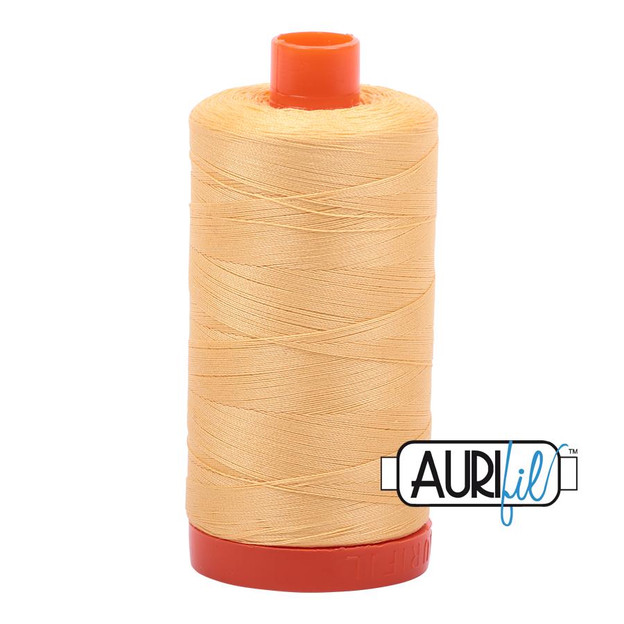 Aurifil 50 Wt. Thread- Medium Butter 2130