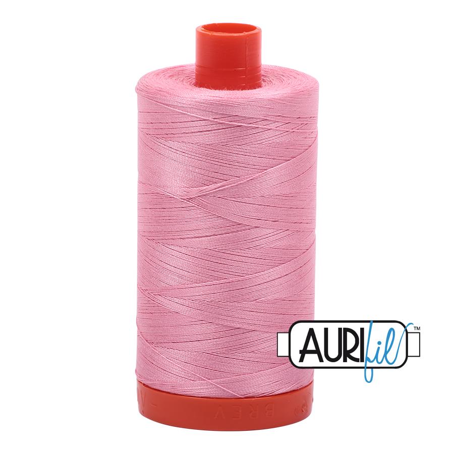 Aurifil 50 Wt. Thread - Bright Pink 2425