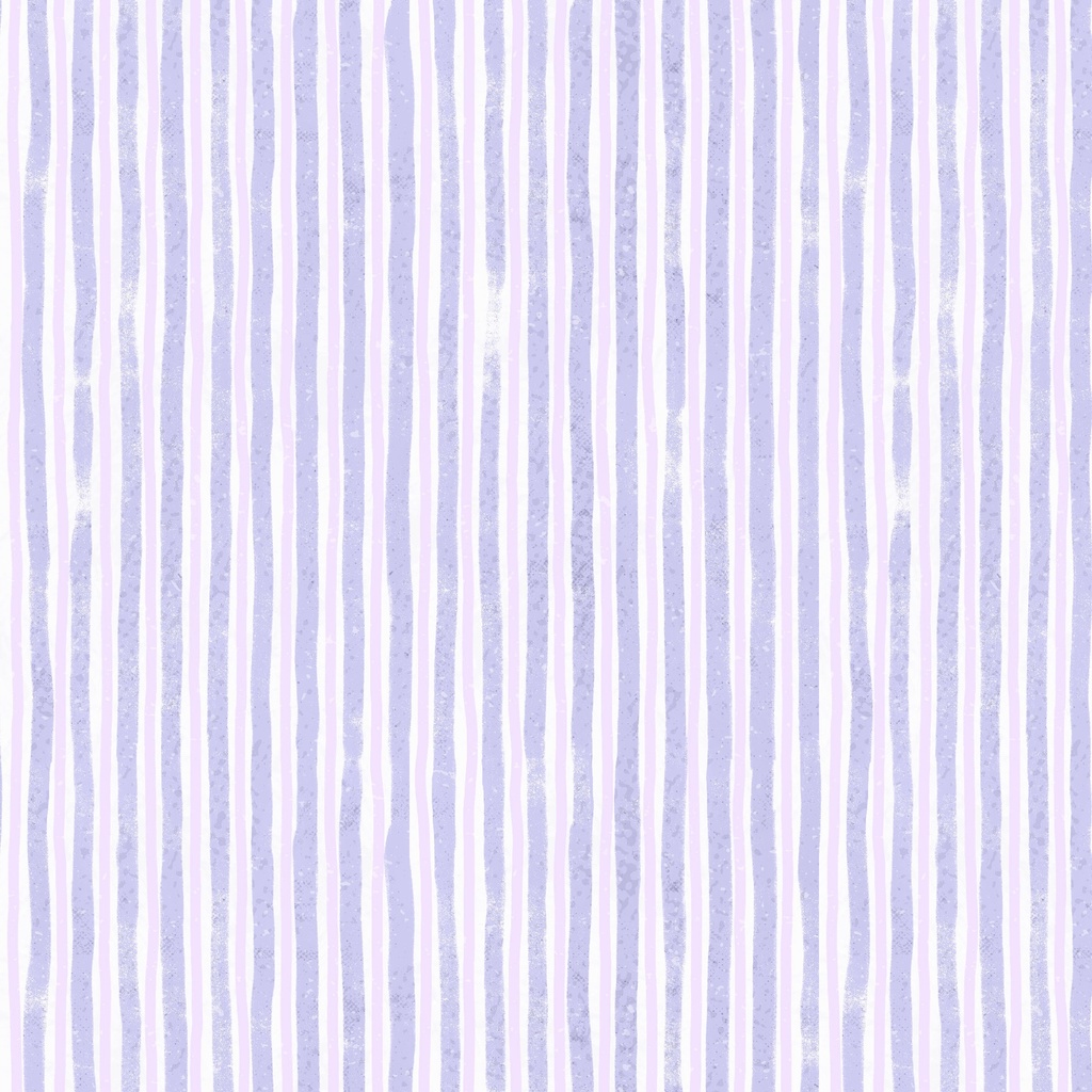 Sweet Honey Bee Stripe Purple from Lumin Fabrics
